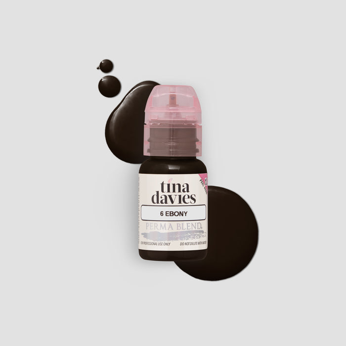 6 Ebony - Tina Davies Pigments - I Love Ink