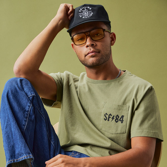 High Voltage Pocket Tee