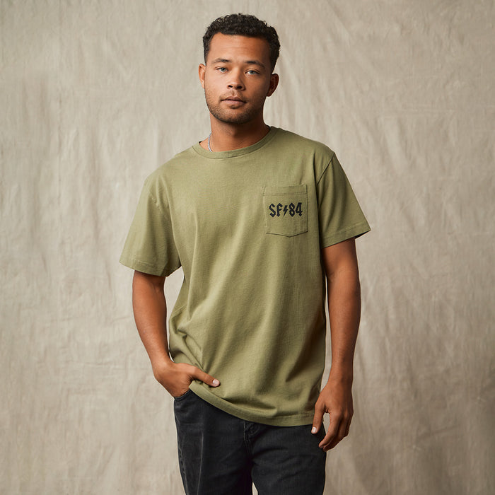 High Voltage Pocket Tee