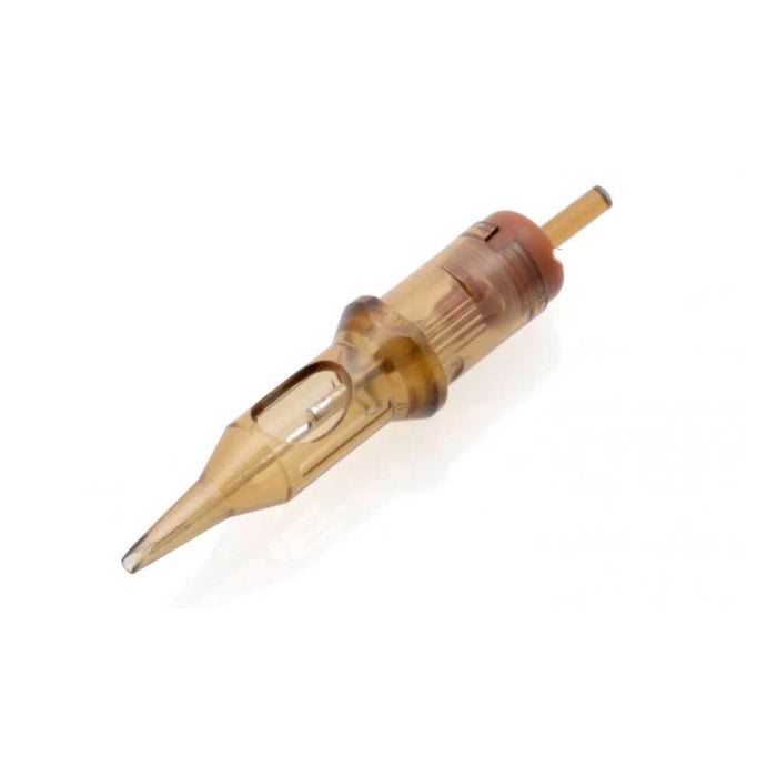 KWADRON NEEDLE CARTRIDGE -1  ROUND LINER  .35mm LONG TAPER TEXTURED (35/1RLLT-T)