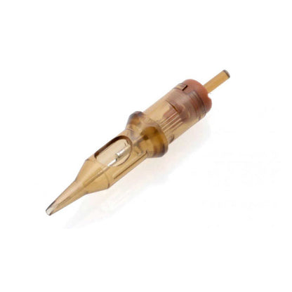 KWADRON NEEDLE CARTRIDGE -1  ROUND LINER  .35mm LONG TAPER TEXTURED (35/1RLLT-T)