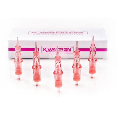 KWADRON OPTIMA PMU CARTRIDGE - 1 ROUND LINER 0.35MM LONG TAPER (35/1RLLT-OPT)