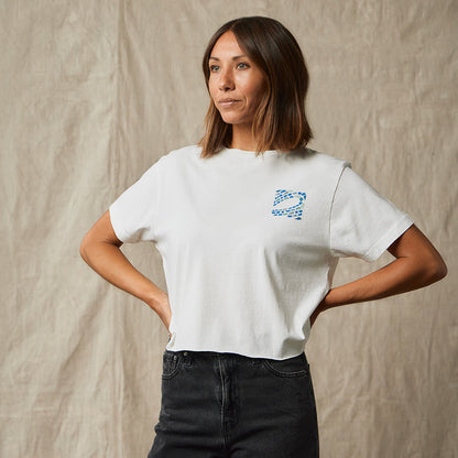 Microplastic Wave Tee