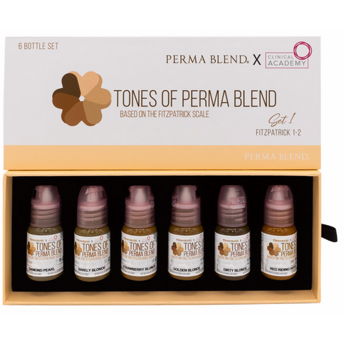Tones of Perma Blend - Fitzpatrick 1 and 2