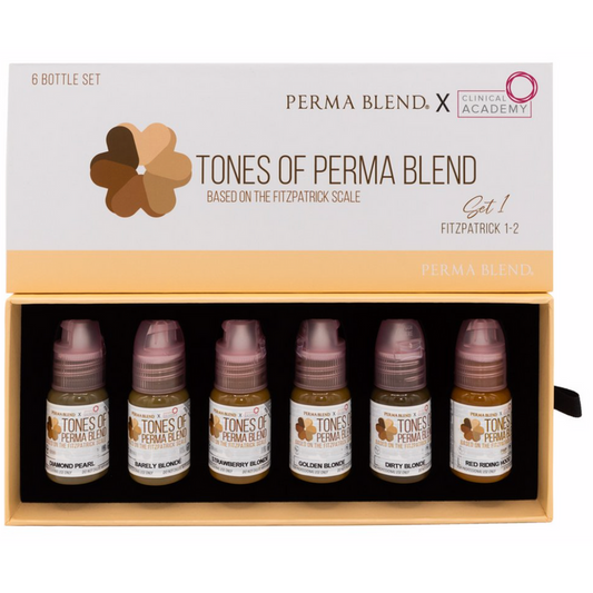 Tones of Perma Blend - Fitzpatrick 1 and 2